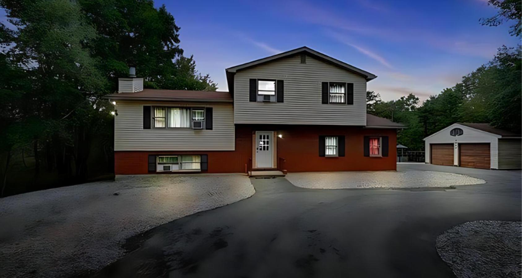 Peaceful Pocono Home With Hot Tub, Gym, & Office Long Pond Luaran gambar